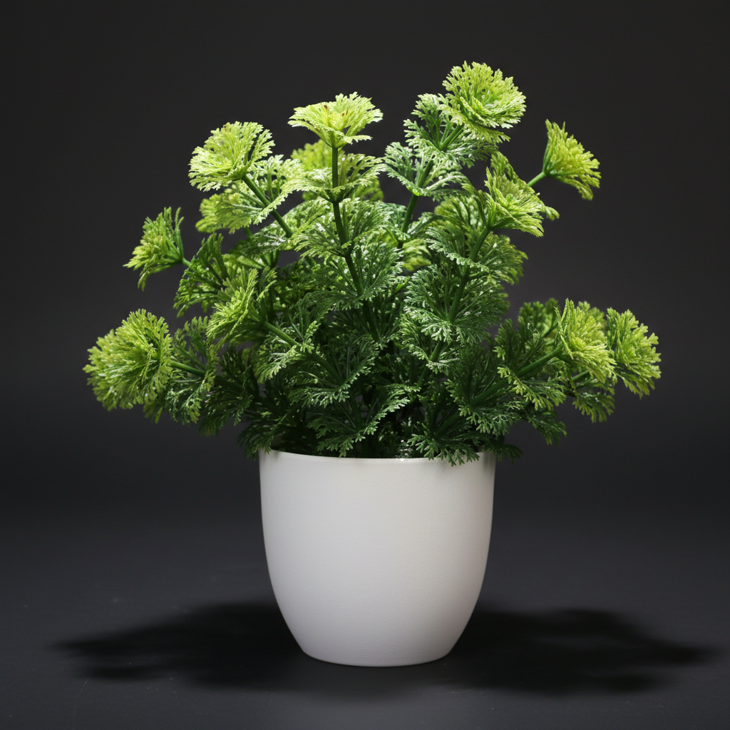 Plante Artificielle en Pot Décorative – Décoration de Bureau et d’Étagère